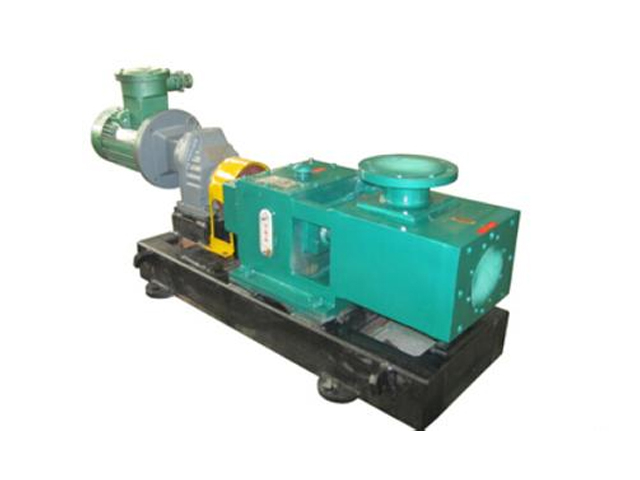 Stainless steel twin screw pump